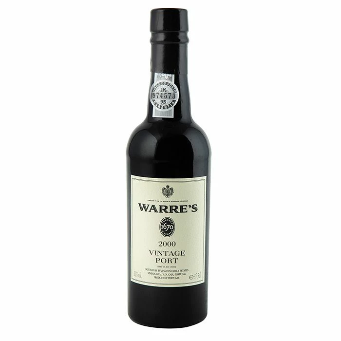 Warre's Vintage Port 2000 - Half 3 Warre's Vintage Port 2000 - Half