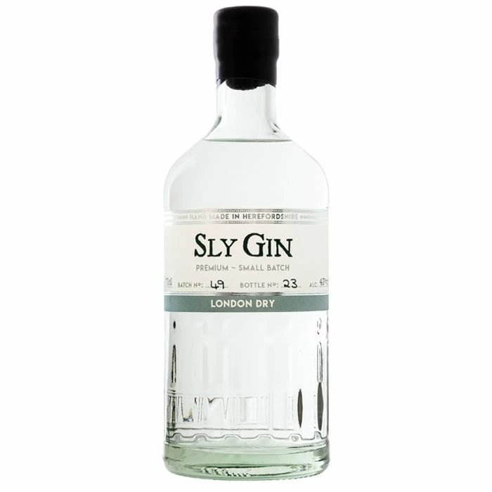 Sly Gin London Dry, Premium Small Batch, Herefordshire, 43% Vol 3 Sly Gin London Dry, Premium Small Batch, Herefordshire, 43% Vol