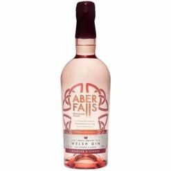 Aber Falls Rhubarb & Ginger Welsh Gin, Rhaeadr Fawr, 41.3% Vol